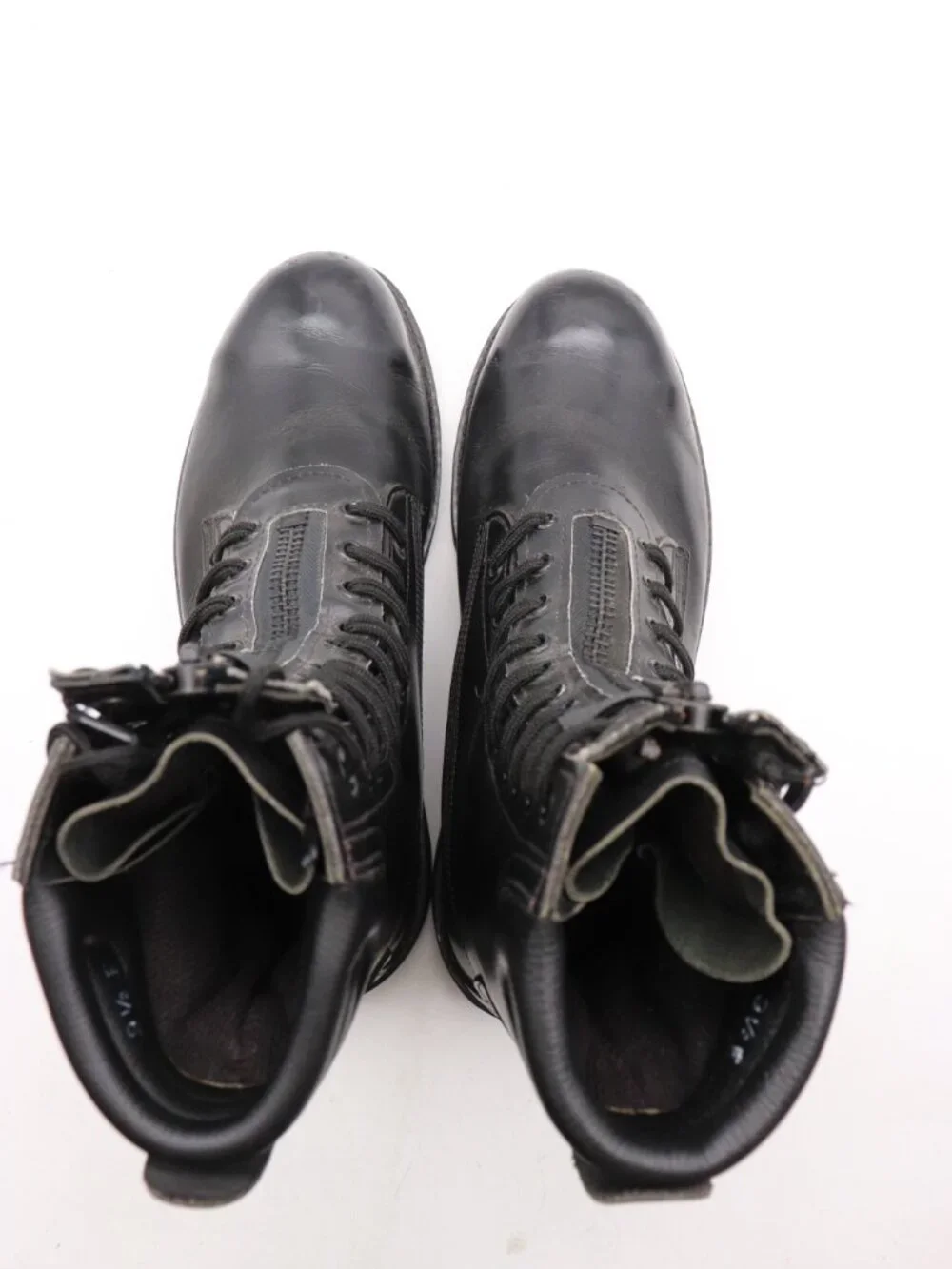 Southwest Boot Co Firefighting Steel Toe Boots Men’s 9.5 E Black Leather Vibram